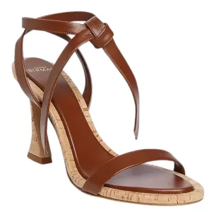 Alexandre Birman Espresso Leather Clarita Ankle Wrap Sandals