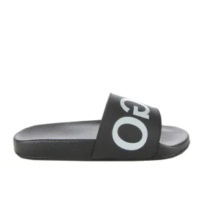 BOSS Strap Logo Timeout Black Slides