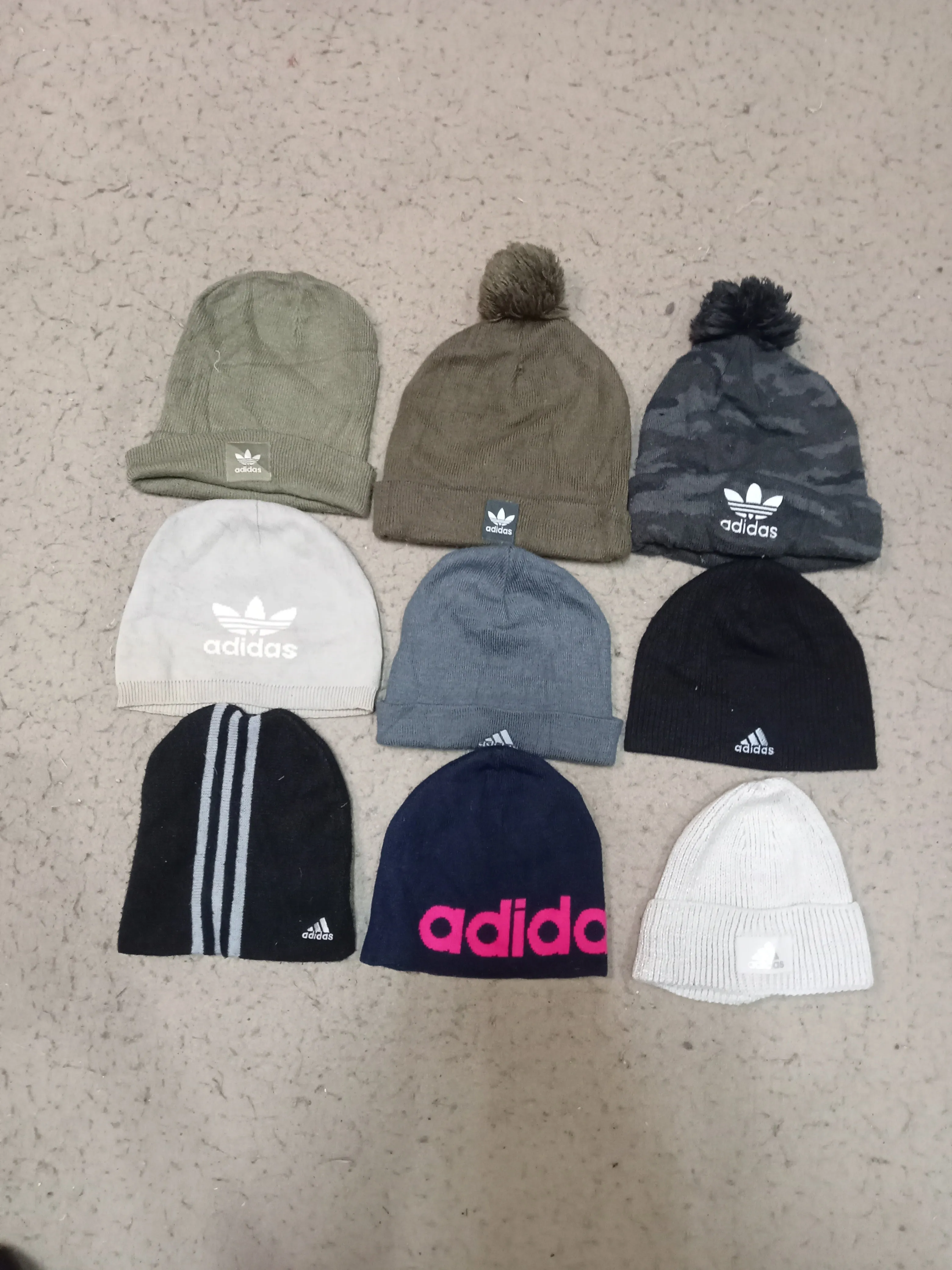 Branded Adidas Hats 10 pieces