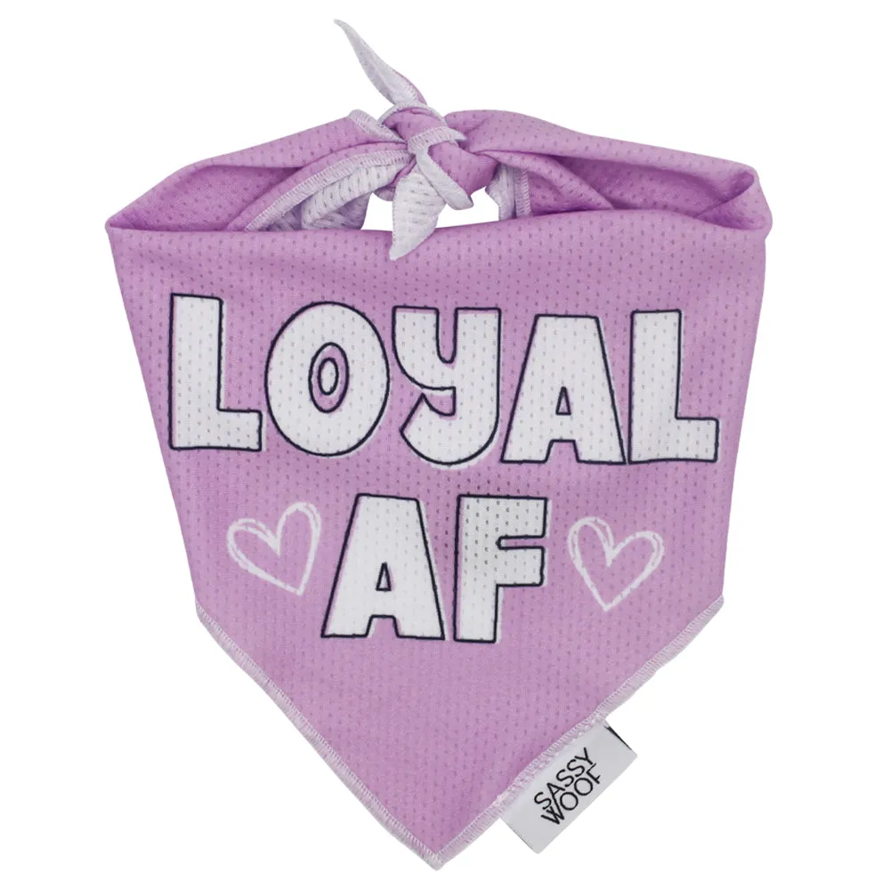 Dog Bandana - Loyal AF