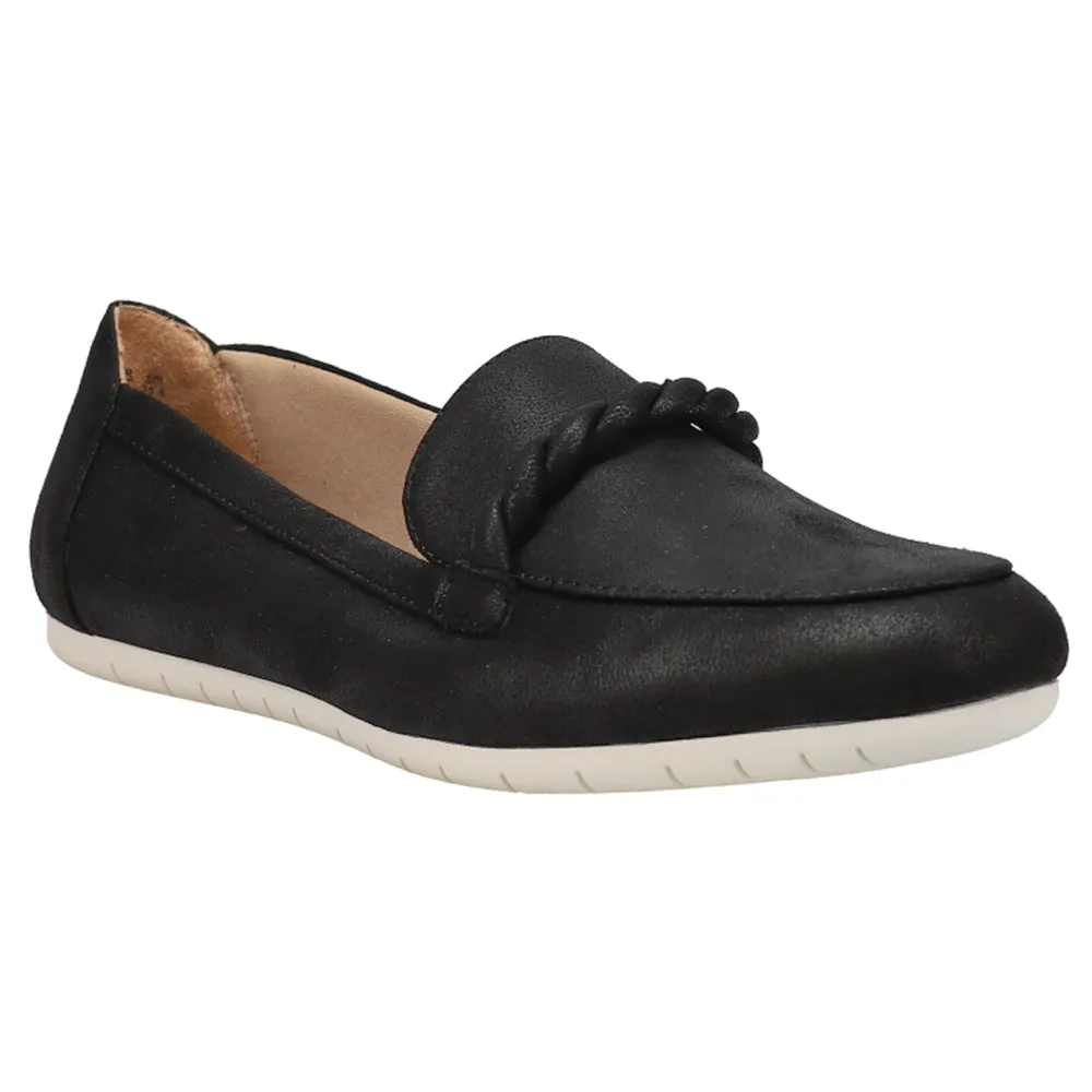 Drew Black Loafers