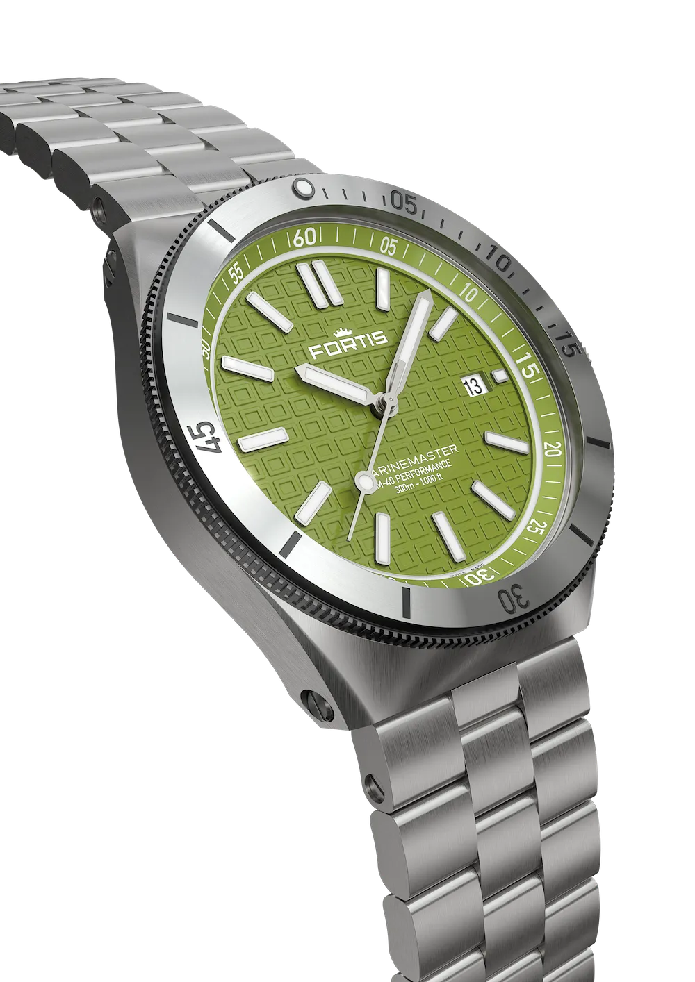 FOR Watch Marinemaster M-4 Woodpecker Green