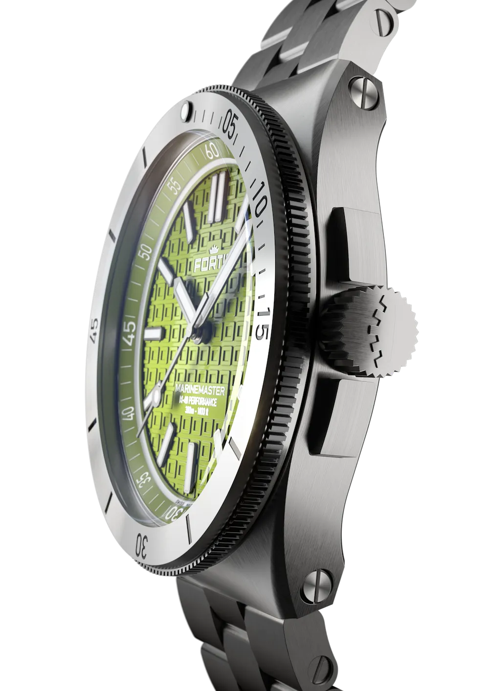 FOR Watch Marinemaster M-4 Woodpecker Green