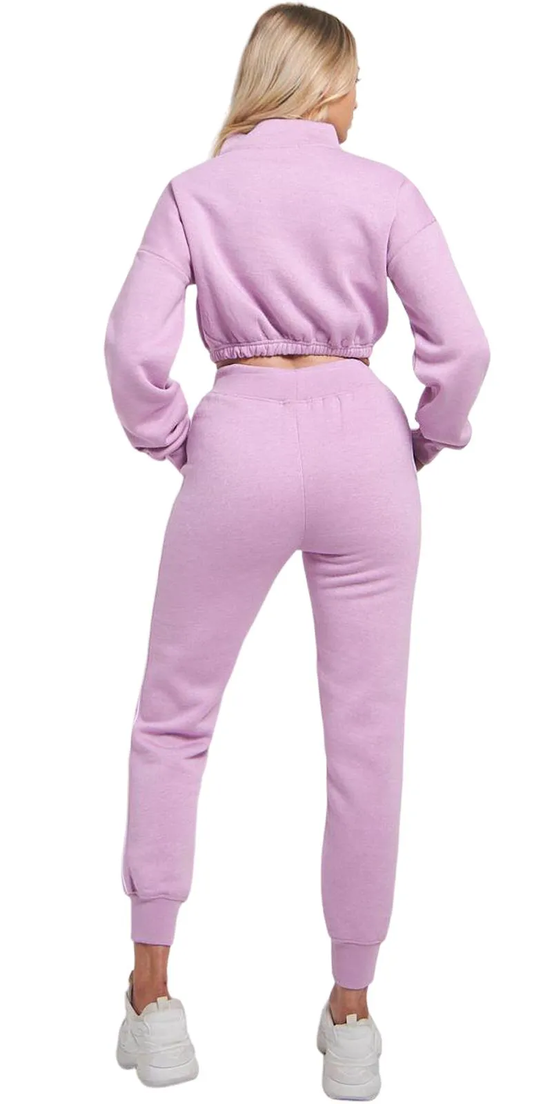 Ladies 2 Pieces Zipped Tracksuit