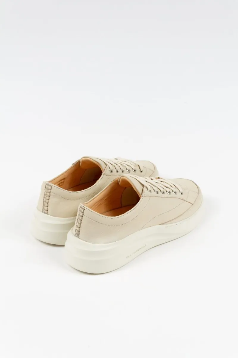 Lotus Sneaker | Ecru Leather