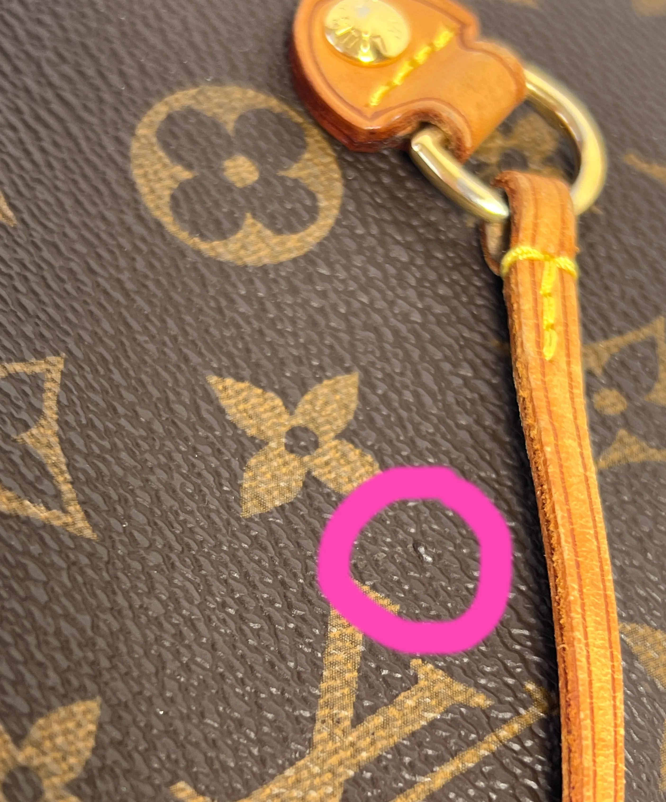 Louis Vuitton monogram Neverfull MM AR0190