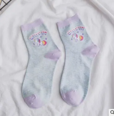 Milky Unicorn Socks