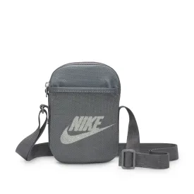 Nike Heritage Crossbody Bag - Smoke Grey/Summit White