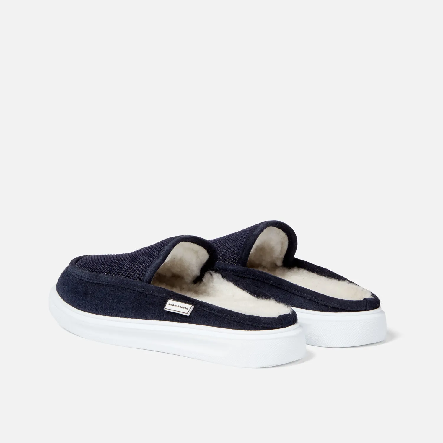 Sean Navy Slipper - Women's