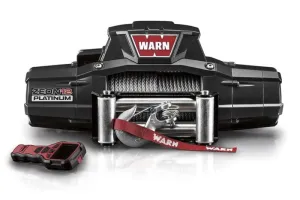 Warn Zeon Platinum 12 12v 12,000lb Electric Winch with Steel Wire