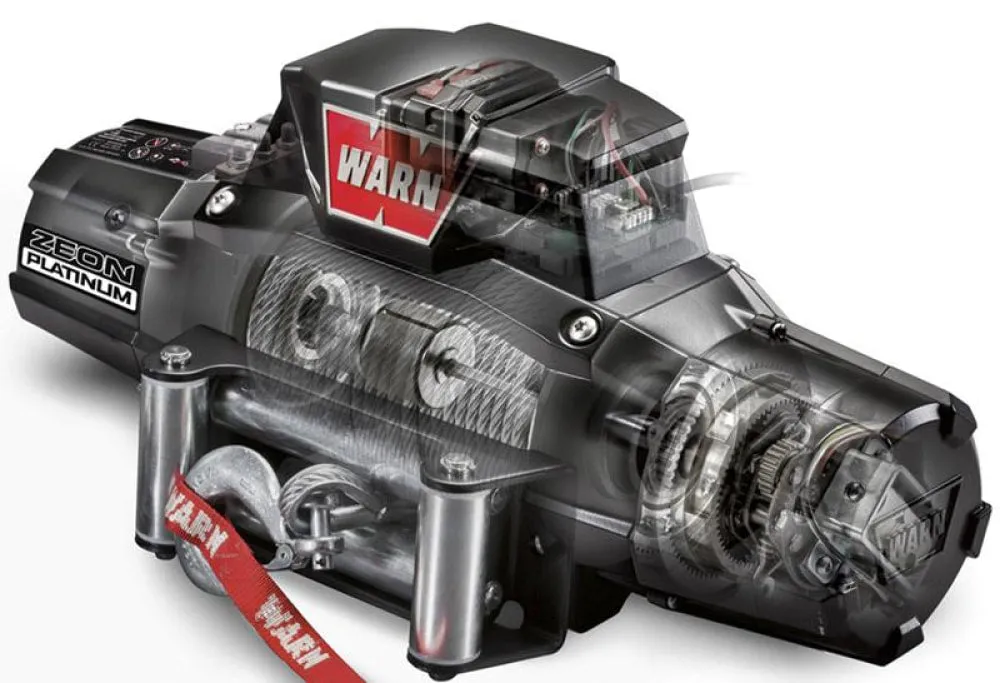 Warn Zeon Platinum 12 12v 12,000lb Electric Winch with Steel Wire